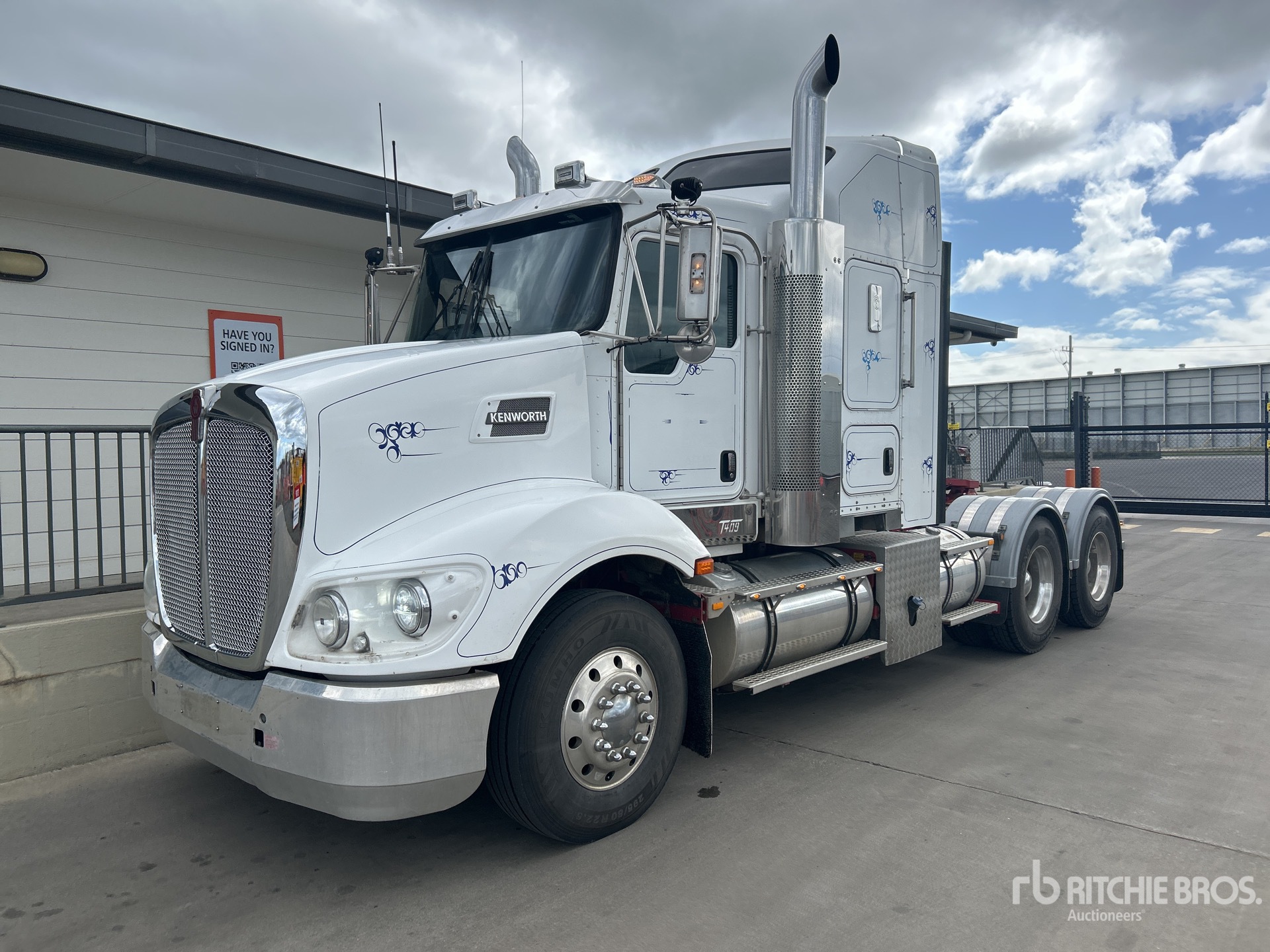 2015 Kenworth T409 Cabina con cuccetta per trattore stradale