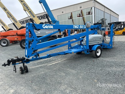 2003 Genie TMZ-50/30 Plataforma Elevadora Remolcable