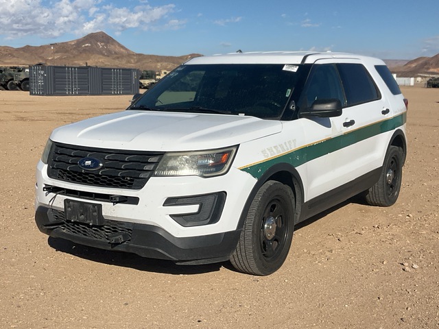 2017 Ford Explorer Police Interceptor AWD SUV
