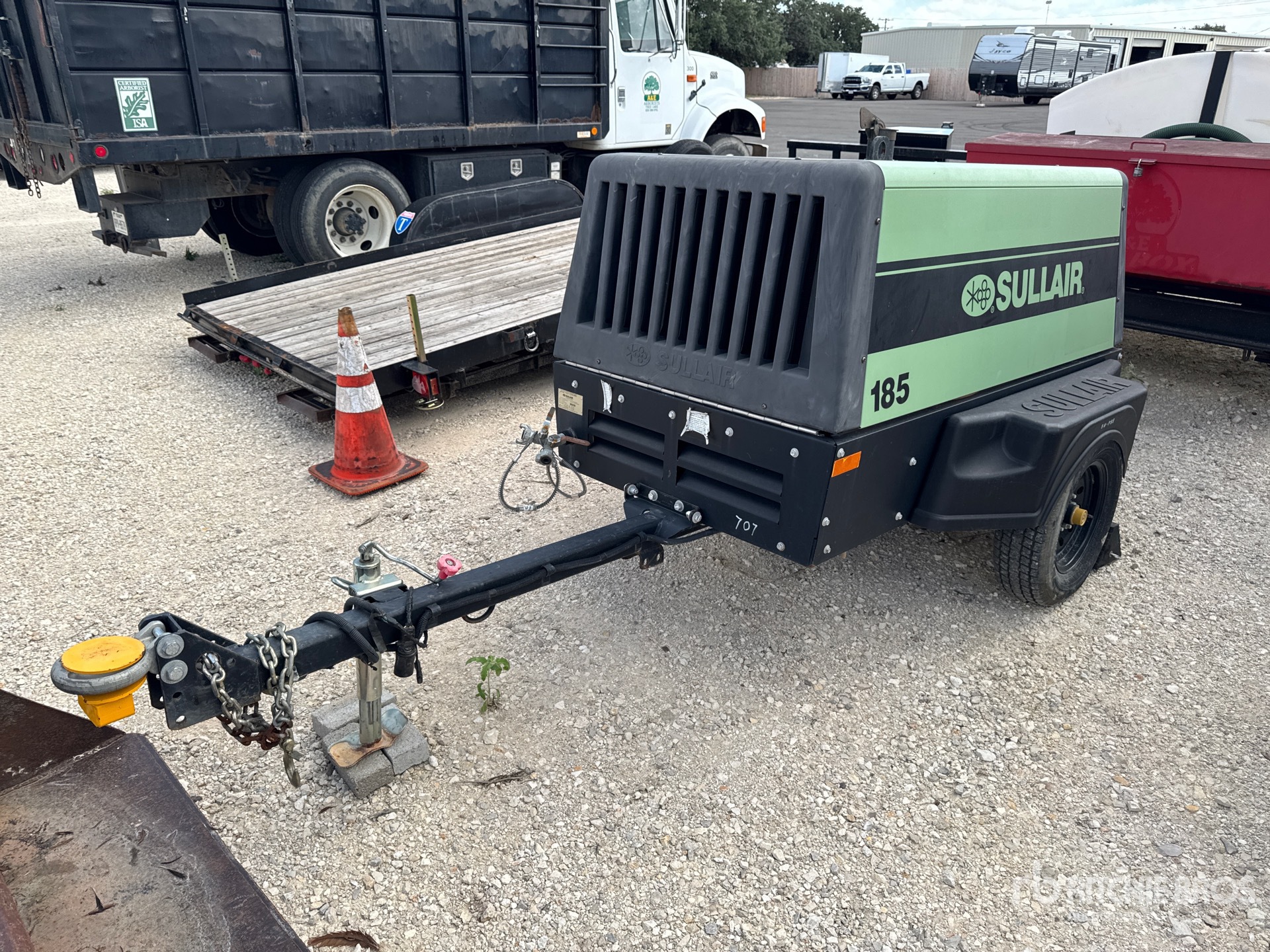 2021 Sullair 185DPQ Mobile Luftkompressor