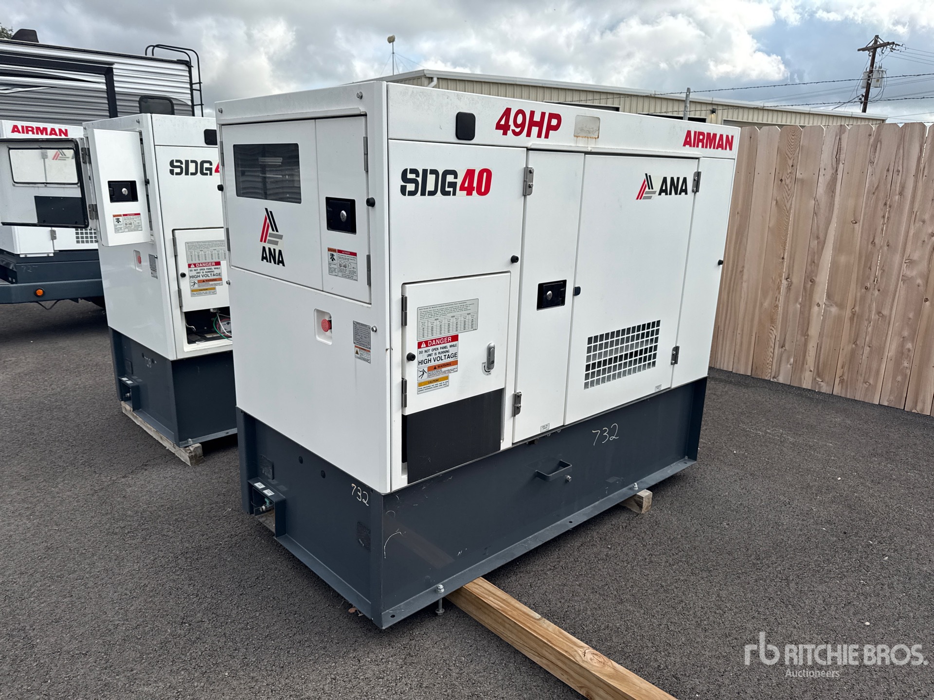 2021 Airman SDG40 Generator Set