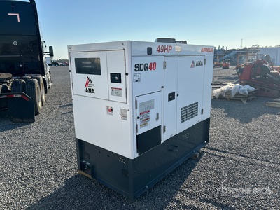 2021 Airman SDG40S-8E1 28 kW Skid-Mounted Generator