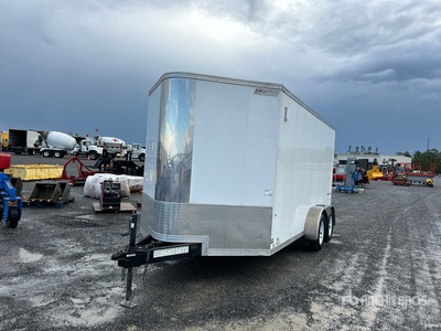 2020 LGS UT CS7X14TE2 14 ft T/A 7000 lb Rimorchio chiuso