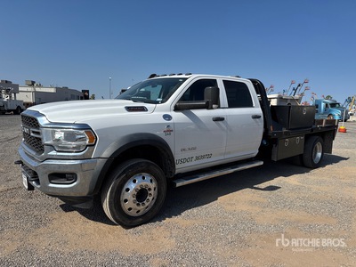 2020 Ram 4500 4x4 Crew Cab Engine driven air compressor, hose reel Camión Caja Abierta