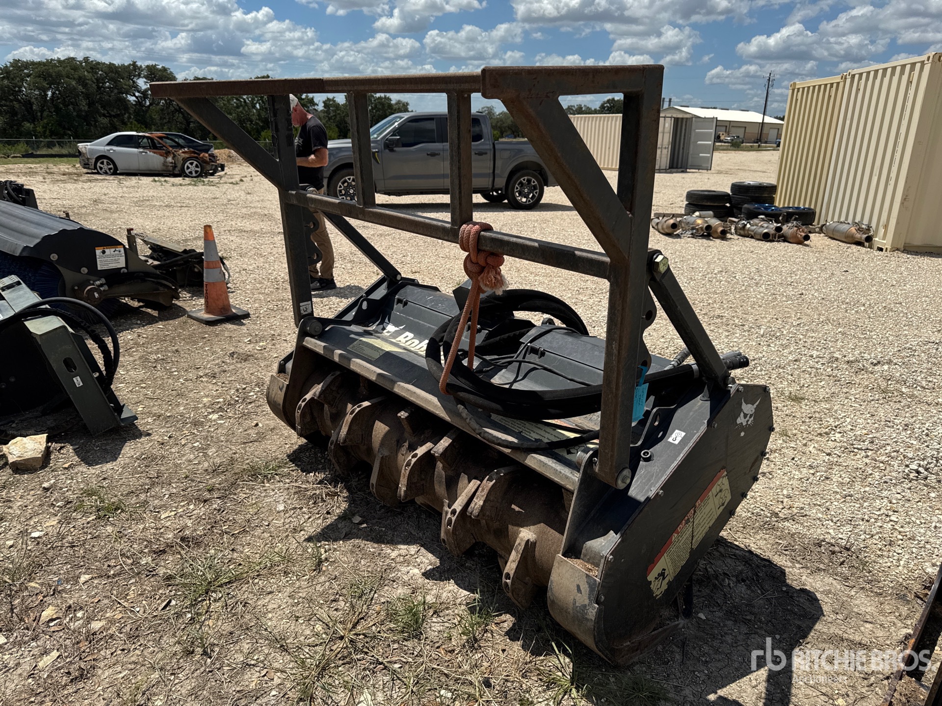 Bobcat 45 in Skid Steer Mulcher
