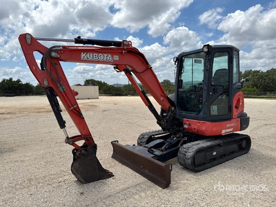 2016 Kubota KX040-4 Mini pelle hydraulique