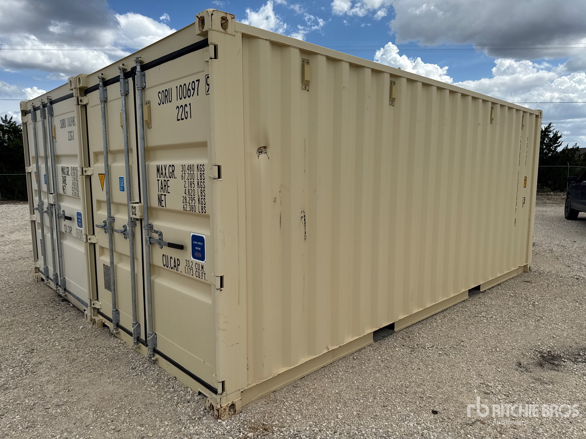 20 ft Standard Storage Container