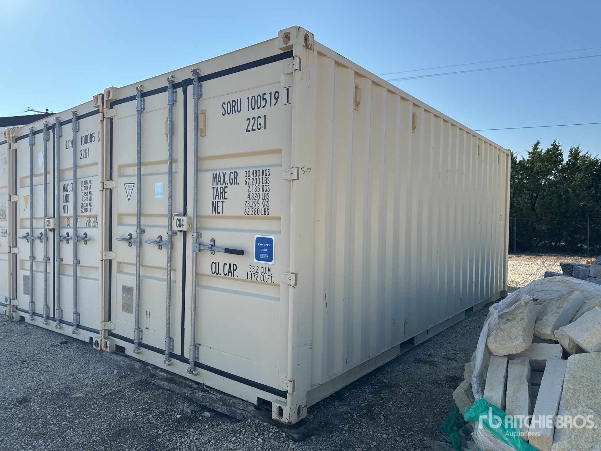 20 ft Standard Storage Container