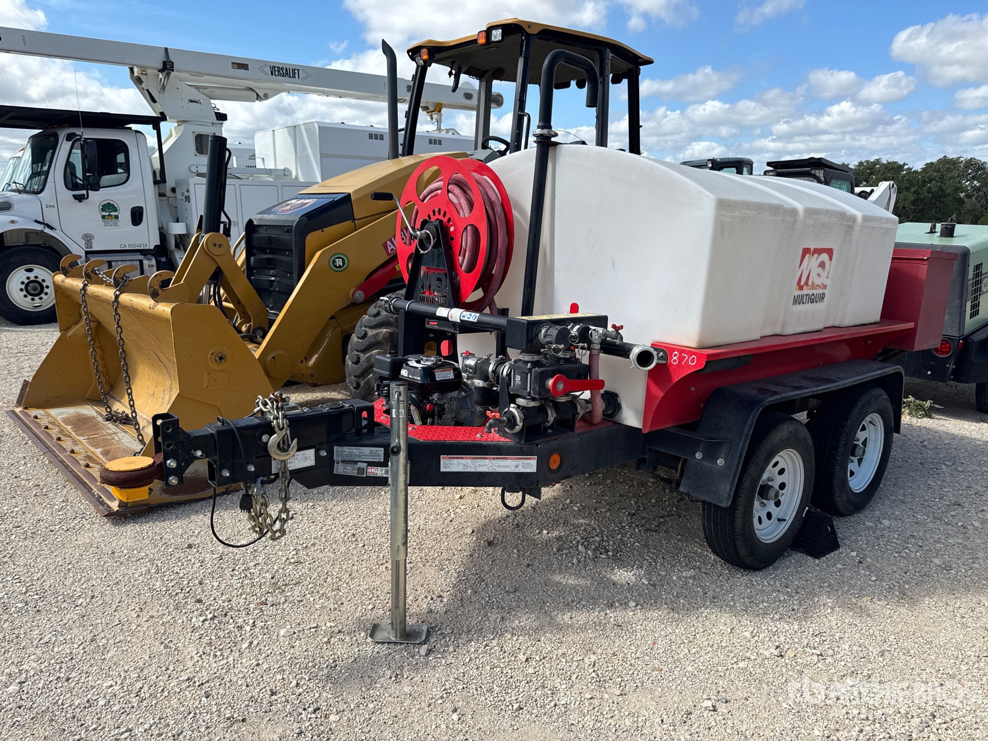 2021 Multiquip WT5 500 gal T/A Remolque de tanque de agua
