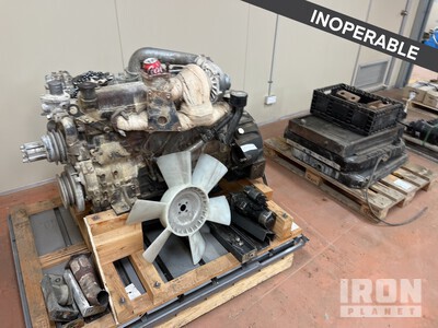 Isuzu 6 Cylinder Diesel Engine & Radiators その他 - 機械部品 (Inoperable)