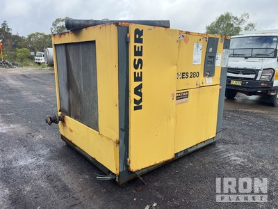 2000 Kaeser ES280 Skid-Mounted コンプレッサー (Inoperable)
