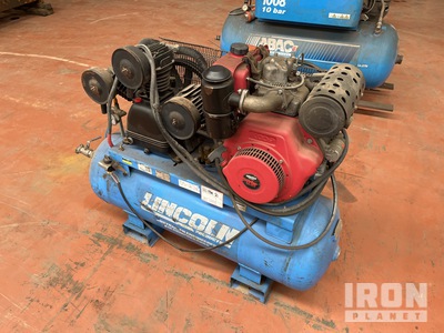 Lincoln L13150K0 25 cfm Skid-Mounted 150 L Air Compressor