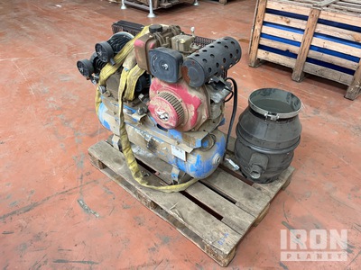 Lincoln L1060K0 Skid-Mounted 60 L Air Compressor