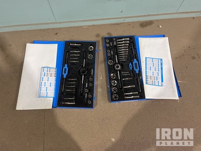 Quantity of (2) Sutton Tools Metric Tap & Die Kits