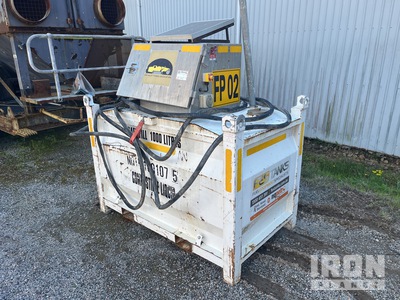 2019 FES 1000 L Skid Mounted Steel Diesel Tanque de combustible