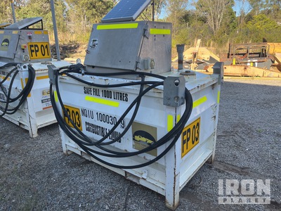 2020 FES 1000 L Skid Mounted Steel Diesel Tanque de combustible