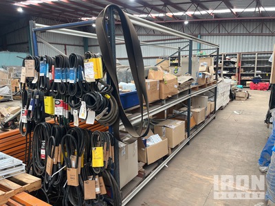 Quantity of Miscellaneous Belts, Parts, Filters & Shelving その他 - 機械部品