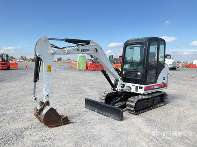 2009 Bobcat 331 Miniexcavadora / Mini Excavator