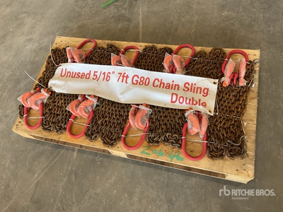 2025 Landhonor LHR-G80 8 Sheave Double Leg Chain スリング (Unused)