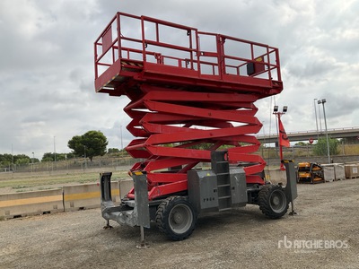 2017 Genie GS5391 4x4 Diesel 18 M Scissor Lift