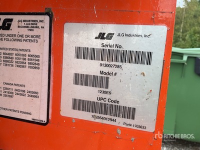 JLG 1230ES Plateforme élévatrice à mât vertical