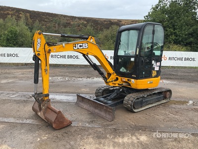 2018 JCB 8025 ZTS Mini Excavator
