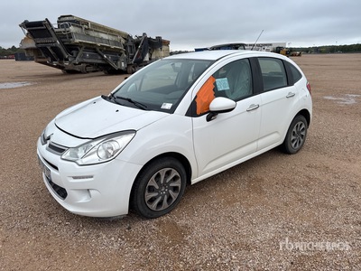 2014 Citroen C3 Vehicule Utilitaire Cargo Van (Inoperable)