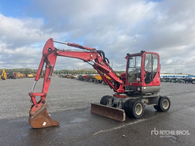 2015 Wacker Neuson 6503 excavadora de ruedas