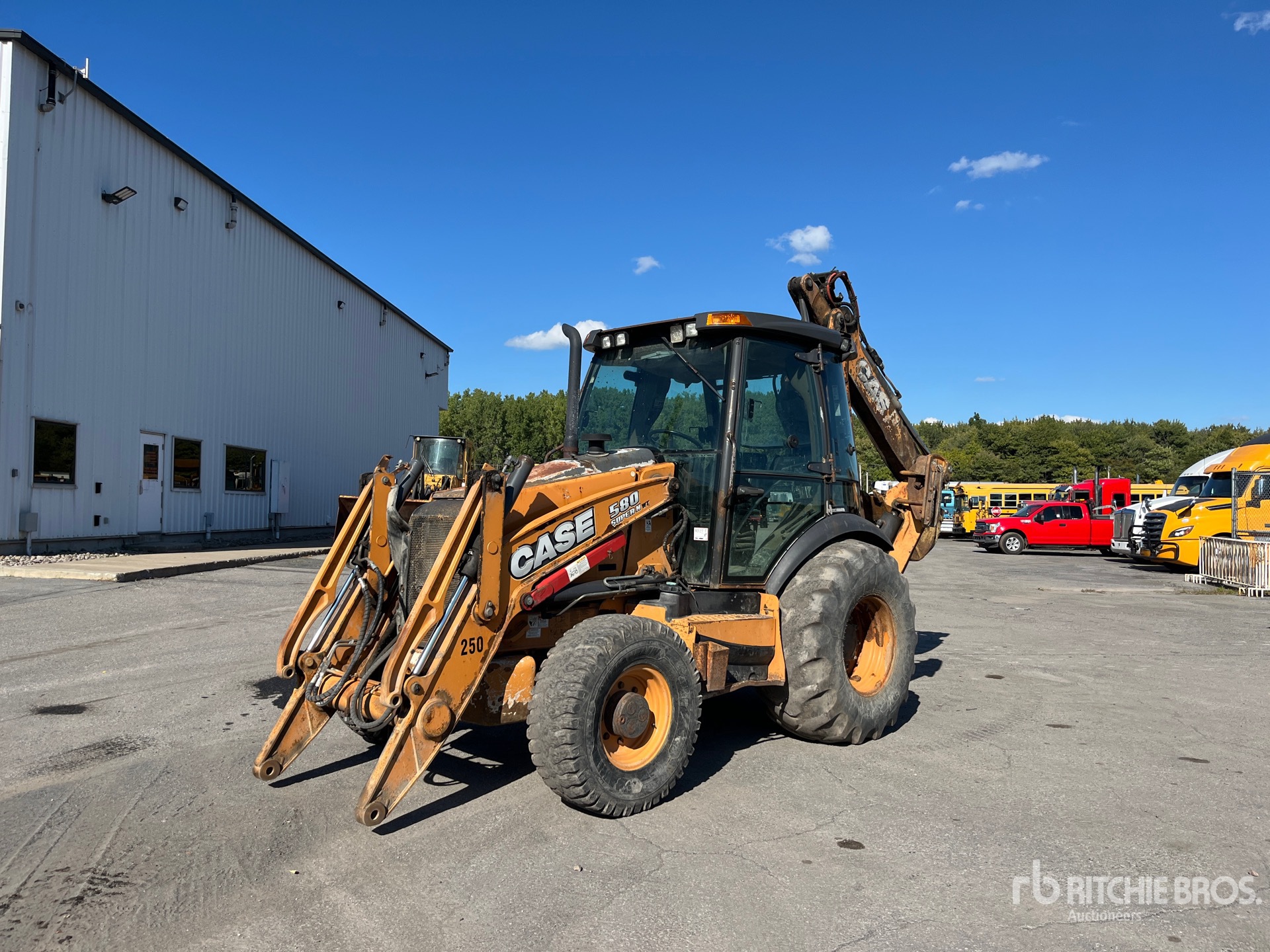 2016 Case 580SN WT 4x4 Baggerlader