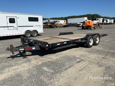 2012 Friesen CT-22_4 22 ft T/A ロールバックトレーラー