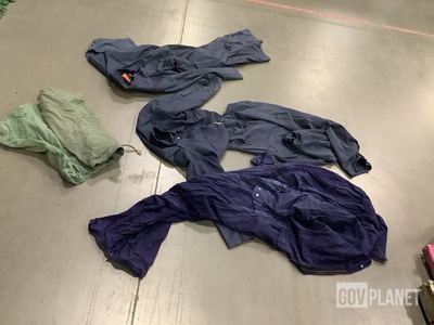 (36) Pairs of Coveralls, (13) Jackets, (27) Barracks Bags & Assorted Items
