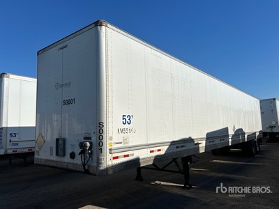 2016 Manac 53 ft T/A Van Trailer