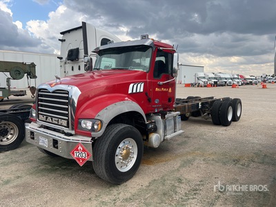 2014 Mack CV713 6x4 Cab and Chassis