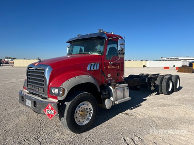 2014 Mack GU713 6x4 Fahrgestell