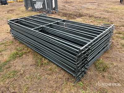 Quantity of (20) 0 ft x 5 ft Livestock Gate