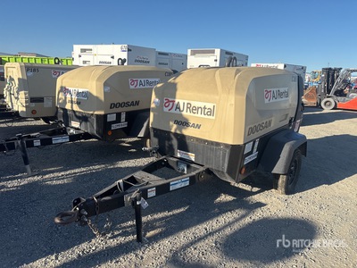2021 Doosan C185WDO 185 cfm Mobile コンプレッサー