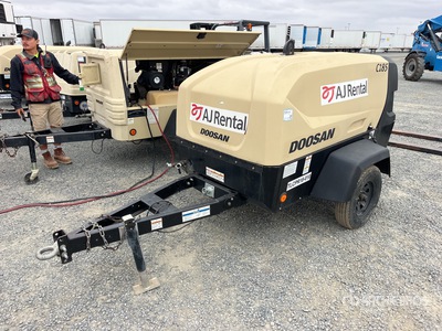 2021 Doosan C185WDO 185 cfm Mobile Air Compressor