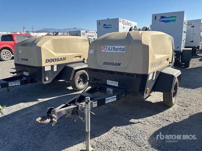 2021 Doosan C185WDO 185 cfm Mobile コンプレッサー
