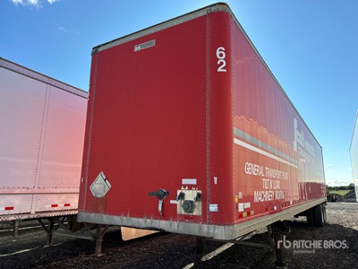 2000 Manac 48 ft x 102 in T/A Van Trailer