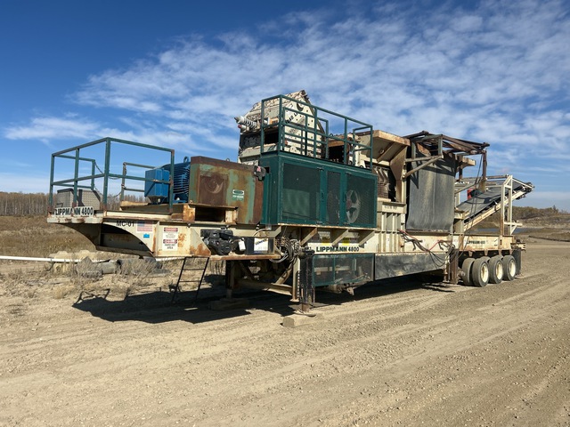 2008 Lippmann 4800 Impact Crusher