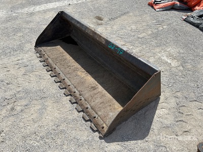84 in Skid Steer Bucket