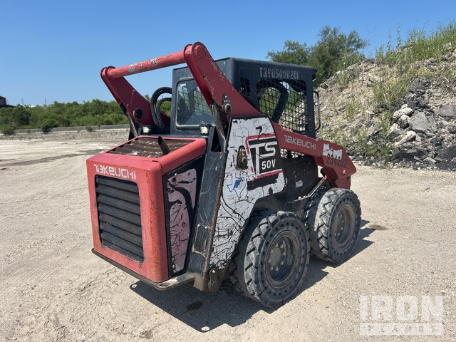 MINI CARGADOR SOBRE RUEDAS 2014 TAKEUCHI TS50V