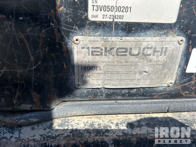 MINI CARGADOR SOBRE RUEDAS 2014 TAKEUCHI TS50V