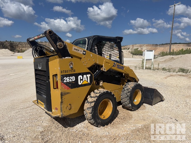 MINI CARGADOR SOBRE RUEDAS 2018 CATERPILLAR 262D