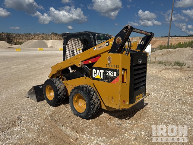 MINI CARGADOR SOBRE RUEDAS 2018 CATERPILLAR 262D