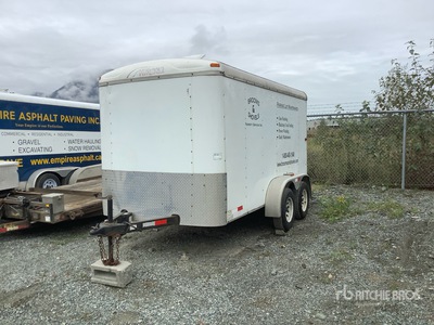2013 Snake River 12 ft T/A Utility Trailer