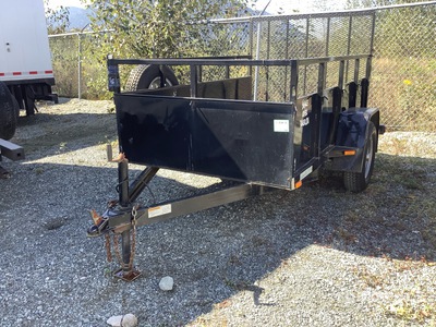 2013 Snake River 8 ft S/A Utility Trailer