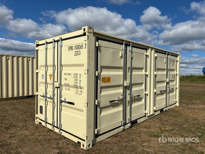 2025 20 ft Standard Multi-Door Storage Container