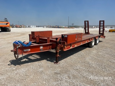2007 Belshe T10 20 ft T/A Equipment Trailer
