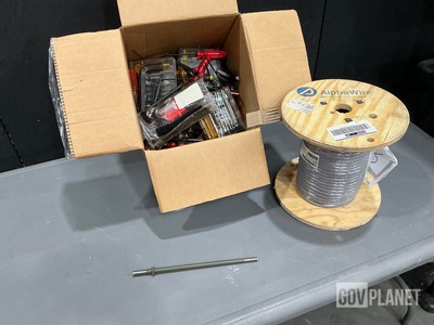 (200') of Cables, (589) Hand Tools, (6) Reverse Rods & Assorted Items